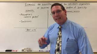 Introduction to Economics Part 1  Professor Ryan [upl. by Yelah]