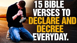 Gods Bible Promises To Decree and Declare Over Your Life [upl. by Esme]