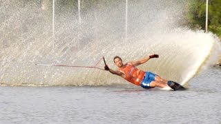 Awesome Pro Mens Slalom Final  IWWF Ski Worlds Mexico 2015 [upl. by Oinafipe]