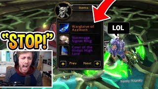 5 CRAZY Ninja Loot Reactions In WoW RAGE [upl. by Enialahs488]