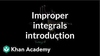 Introduction to improper integrals  AP Calculus BC  Khan Academy [upl. by Hserus]