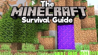 Into the Nether ▫ The Minecraft Survival Guide 113 Lets Play  Tutorial Part 8 [upl. by Adalia]