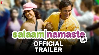 Salaam Namaste  Official Trailer  Saif Ali Khan Preity Zinta Arshad Warsi  Siddharth Anand [upl. by Sirromal]