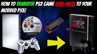 How To Transfer PS2 Game SaveData To Your Modded PS3 TUTORIAL [upl. by Ellehs539]