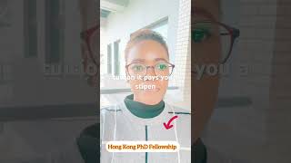 Funding your PhD in Hong Kong academia studyabroad zimbabweanyoutuber hongkong [upl. by Arlin345]