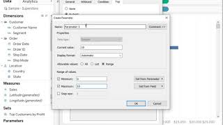 How to Display Top Customers Based on Parameter in Tableau [upl. by Rettuc773]