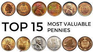 Top 15 Most Valuable Pennies [upl. by Bertelli]