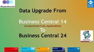 Data Upgrade to Business Central 24 From BC 14 Customized CAL [upl. by Haliak]