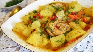 🔴Жаркое из курицы с картофелем в мультиварке [upl. by Giza239]