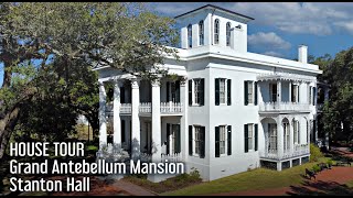 House Tour Grand Antebellum Mansion Stanton Hall [upl. by Anceline]