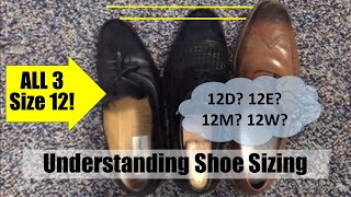 How to size shoe lengths and widths [upl. by Nohsauq]