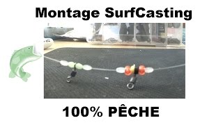 Meilleurs montages surfcasting  top empiles [upl. by Ahseikal]