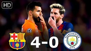 Barcelona vs Manchester City 40 All Goals amp Highlights Group Stage Champions League 20162017HD [upl. by Annaiv]