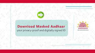 Download Your Masked Aadhaar in Minutes [upl. by Abeu]