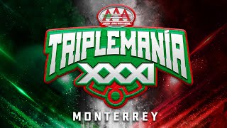 TRIPLEMANÍA XXXI Monterrey  Lucha Libre AAA Worldwide [upl. by Chadbourne781]