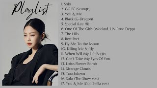 BLACKPINK JENNIE  SOLO amp COVER SONG PLAYLIST [upl. by Namwob]