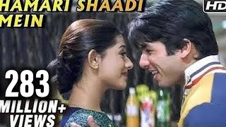 Hamari Shaadi Mein  Vivah  Shahid Kapoor Amrita Rao  Superhit Bollywood Song [upl. by Artenra]