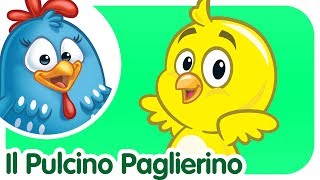 Pulcino Paglierino  Canzoni per bambini e bimbi piccoli [upl. by Lleoj]