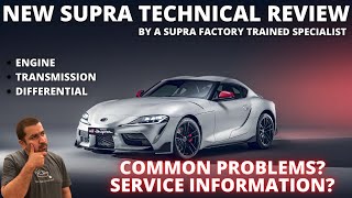 New Toyota Supra Technical review and common problems [upl. by Aipmylo]