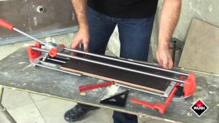 Rubi Manual STAR MAX Tile Cutter [upl. by Anaiv]