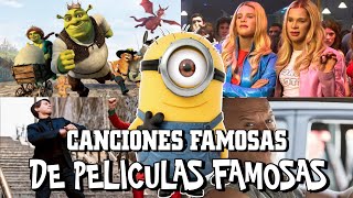 100 Canciones Famosas De PELICULAS Famosas [upl. by Annahsit]