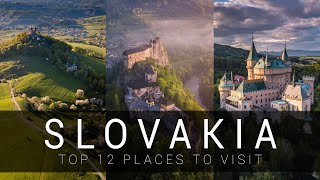 Slovakia  TOP 12 places you MUST SEE  CINEMATIC video [upl. by Aisenat]