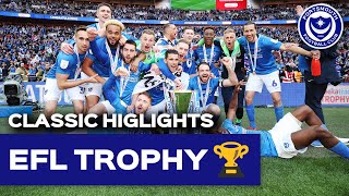 Checkatrade Trophy CHAMPIONS  Portsmouth 22 Sunderland Portsmouth win 54 on penalties [upl. by Priebe620]