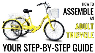 How to Assemble an Adult Tricycle Your StepbyStep Guide wwwtrikebikecomau TrikeBikeAustralia [upl. by Assirat]