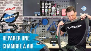 Mécanique VTT  Réparer une chambre à air de son vélo [upl. by Mazel363]