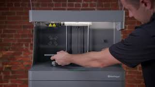 Markforged Industrial Series 3D Printer Unboxing and Setup X7 X5 X3 [upl. by Ilsa]