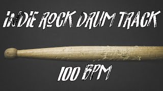 Indie rock drums only 100 bpm [upl. by Reagan]