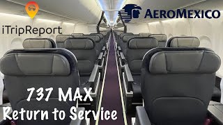 Aeromexico 737 MAX 8 Clase Premier First Class Trip Report [upl. by Mikkel]