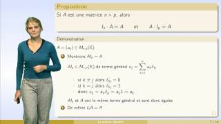 Matrices  partie 2  multiplication de matrices [upl. by Blus]