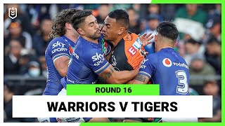 New Zealand Warriors v Wests Tigers Round 16 2022  Full Match Replay  NRL [upl. by Ijar]