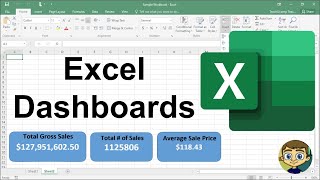 Beginners Guide to Excel Dashboards [upl. by Mcclary]