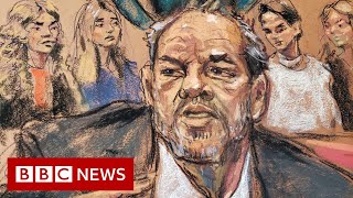 Harvey Weinstein jailed for 23 years  BBC News [upl. by Ynittirb]