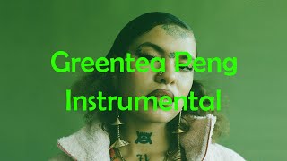 Greentea Peng  Downers INSTRUMENTAL [upl. by Nylkcaj39]