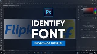 Identify Font  Photoshop Tutorial [upl. by Anivek263]