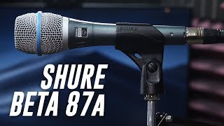 Shure Beta 87a Condenser Mic Review  Test [upl. by Grimbly259]