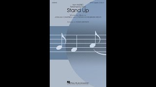 Stand Up from Harriet SATB Choir a cappella  Arranged by Roger Emerson [upl. by Leandro]