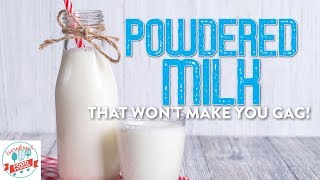 How to Mix Powdered Milk that Wont Make You Gag [upl. by Enined238]