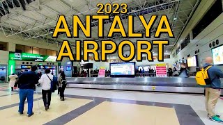 ANTALYA AIRPORT TOUR  TRANSPORTATION TIPS [upl. by Nizam]