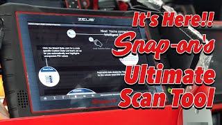 Demo And Overview Of ZEUS Snapons NEW Intelligent Scan Tool [upl. by Ana285]