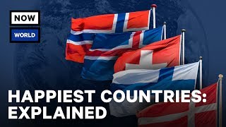 Happiest Countries In The World Explained  NowThis World [upl. by Warfourd635]