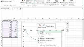 Échelle logarithmique Excel [upl. by Drof609]