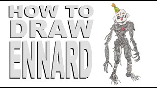 How to draw Ennard FNAF [upl. by Kauffman]