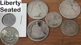 Liberty Seated Coin Collection Know Your Coins [upl. by Einallem591]