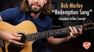 Bob Marley quotRedemption Songquot Guitar Lesson  Easy Songs for Beginners [upl. by Nortad]