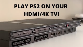 How to Connect a PS2 to HDMI TV or Monitor Plug amp Play Easy Setup [upl. by Reldnahc651]