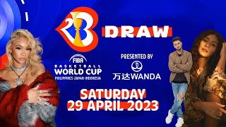 Draw Ceremony  FIBA Basketball World Cup 2023 [upl. by Bunns41]